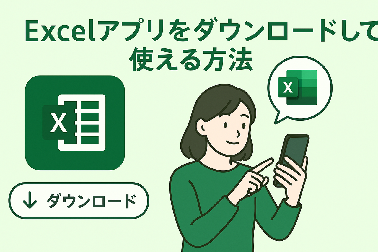 【無料】Excelアプリをダウンロードして使える方法【最新版】