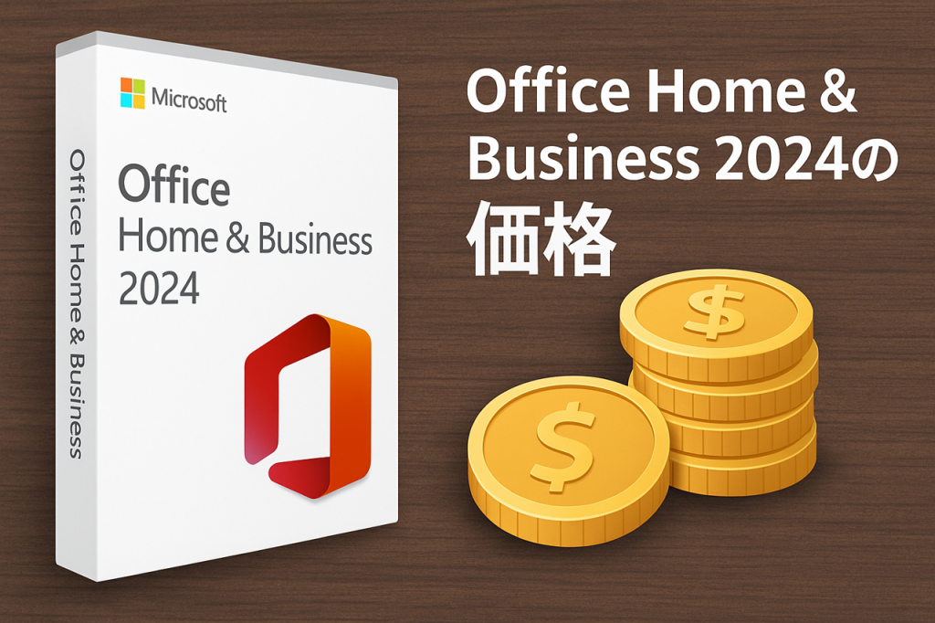 メールソフト使えるOffice Home & Business 2024の価格です。