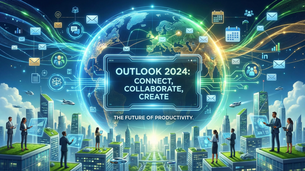 買い切り版Outlook 2024の操作画面。サブスクリプション不要で利用可能